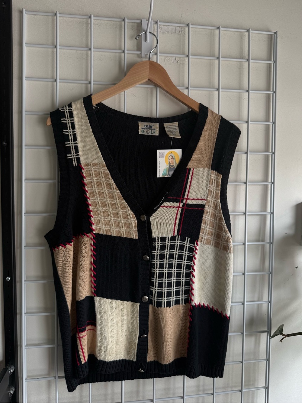 Tabi Golf Vintage Knit Vest ⛳️